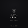 Seal Tee + Sticker Bundle